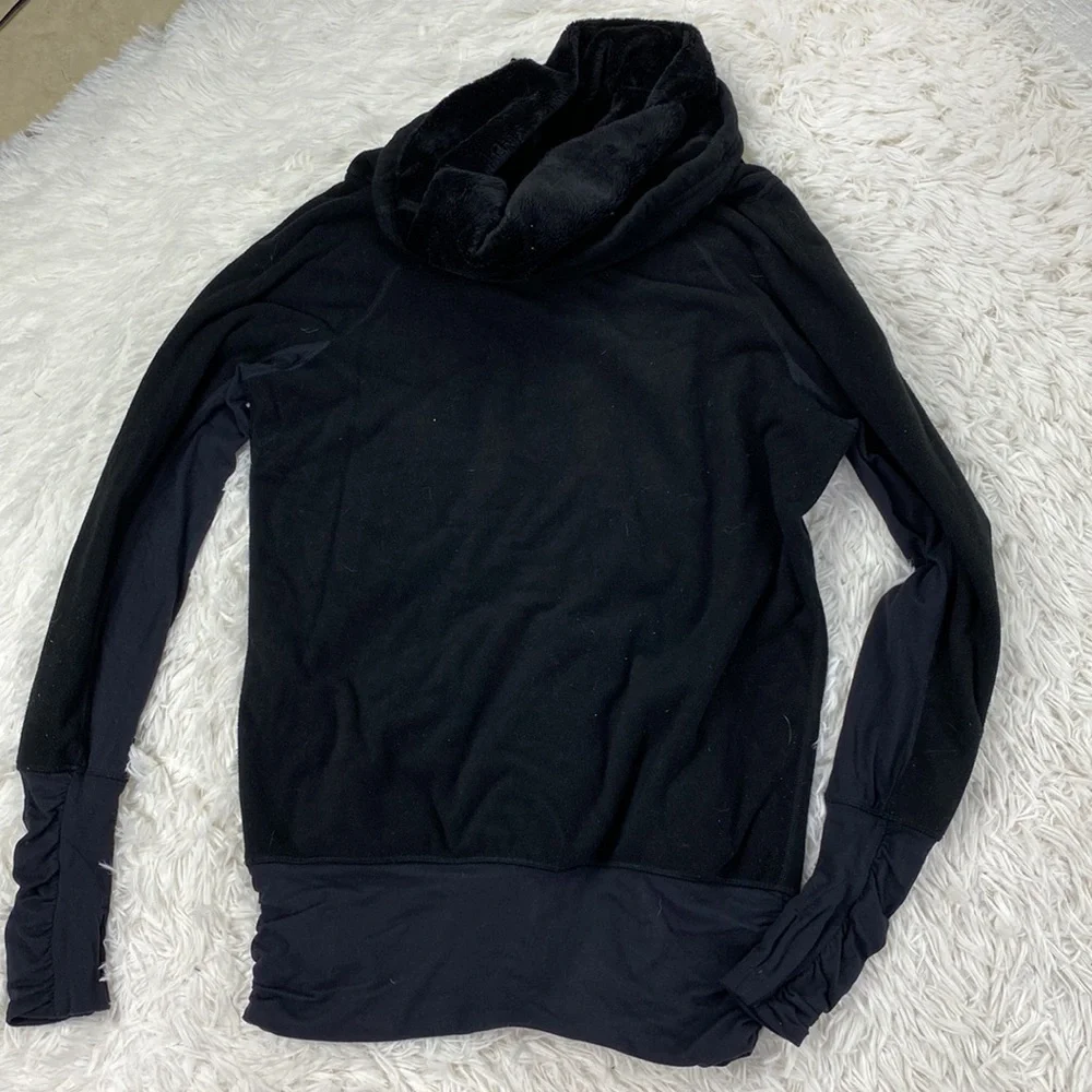 Lululemon Don't Hurry Be Happy Pullover Black - Picture 8 of 8